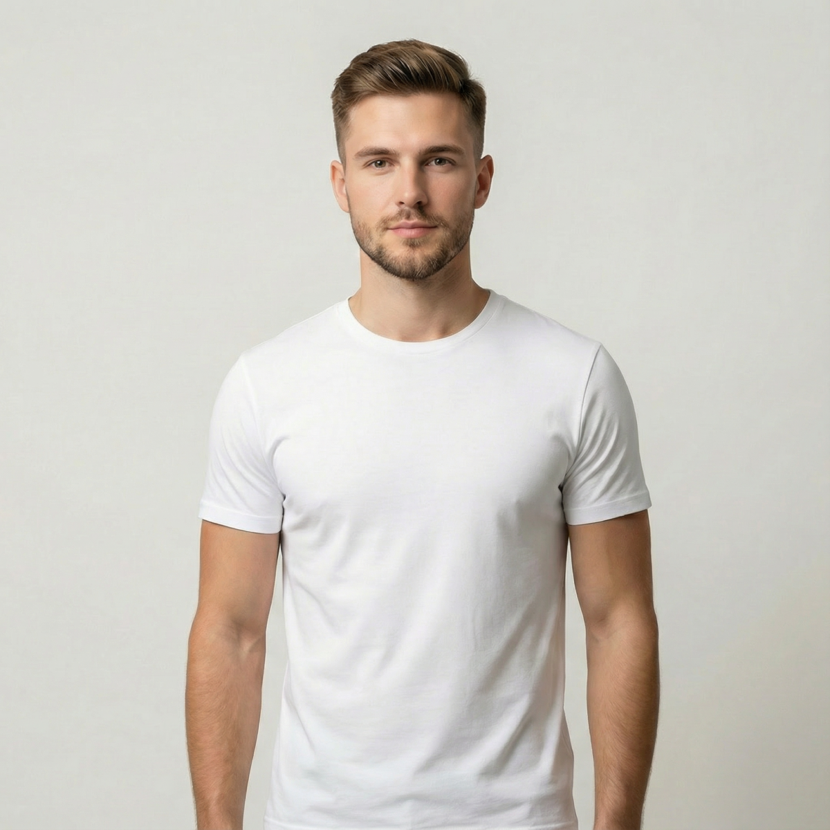 Men’s Classic Cotton Round Neck T-Shirt